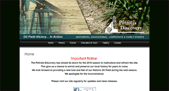 Desktop Screenshot of petroliadiscovery.com